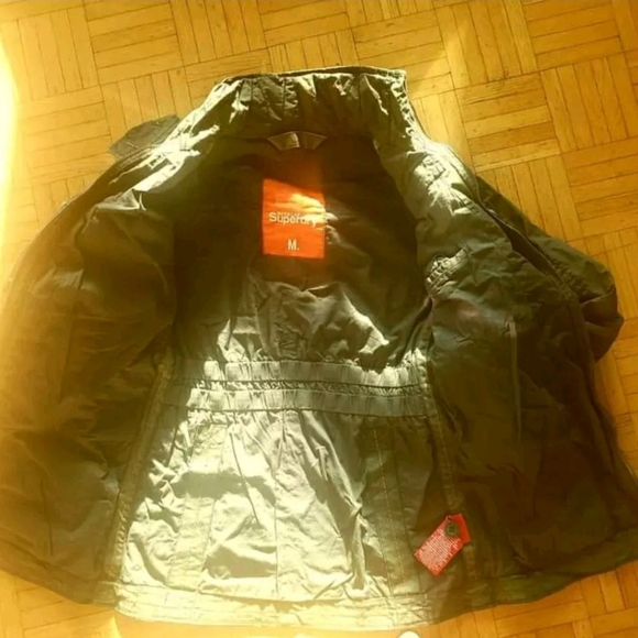 SuperDry Rookie Army Green Military Jacket - Picture 3 of 3